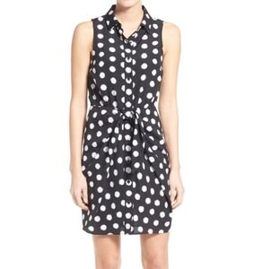 MICHAEL By Michael Kors Sleeveless Shirt Dress